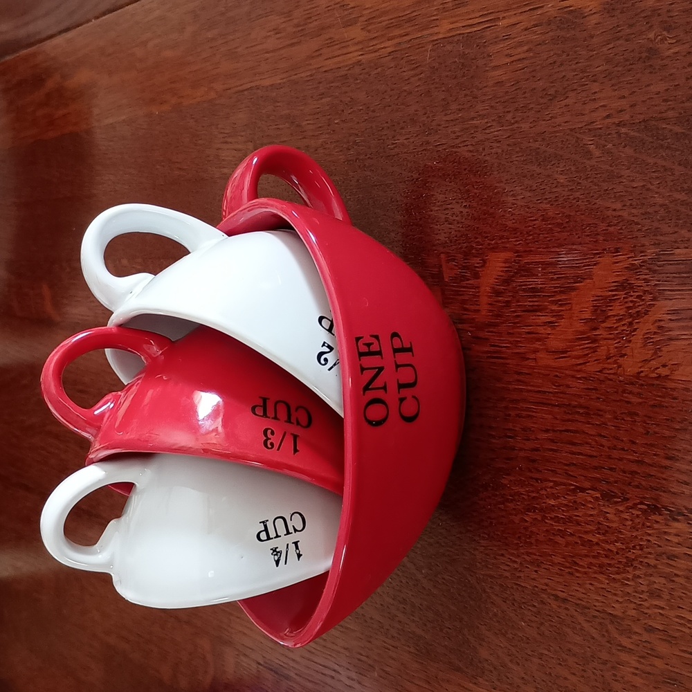 Ceramic Measuring Cups with Handles b300